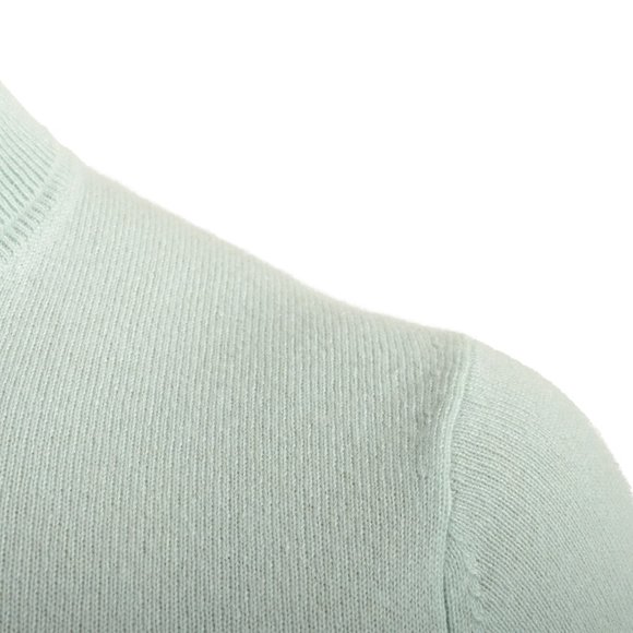 Malo Optimum Men's Green Tea 100% Cashmere Turtleneck Pullover Sweater - Picture 4 of 6